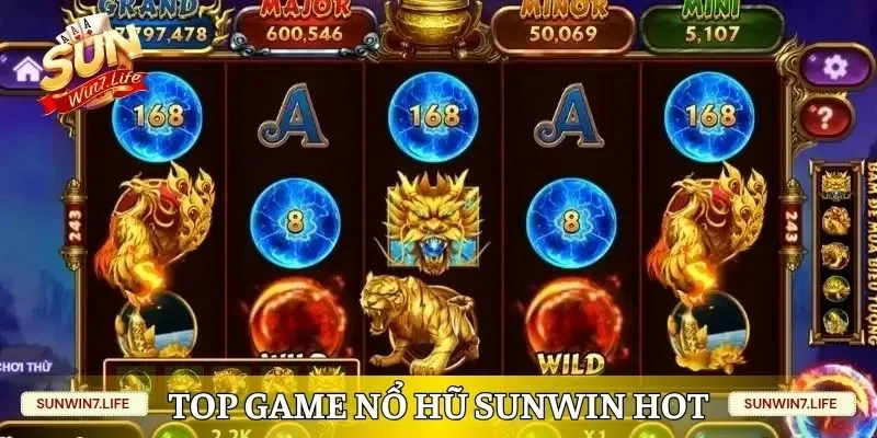 Top game nổ hũ Sunwin không nên bỏ lỡ hiện nay 